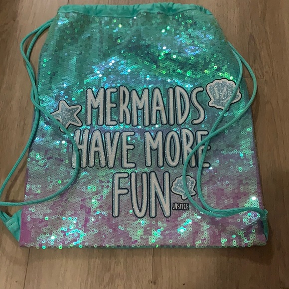 Justice bag- MERMAIDS HAVE MORE FUN - Picture 1 of 3